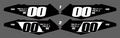 Surron lbx/Eride pro Side Fender Decals