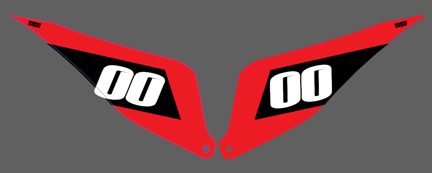 Stark Varg Mx/Ex/Sm Side Fender Decals